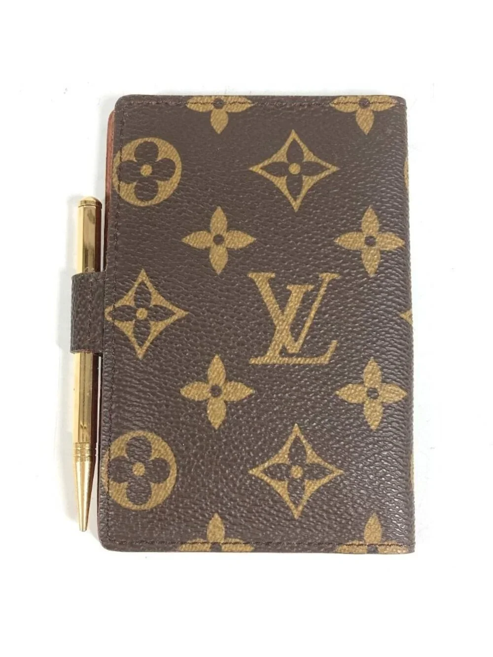 Louis Vuitton Notebook Cover Agenda Mini Monogram Canvas Brown